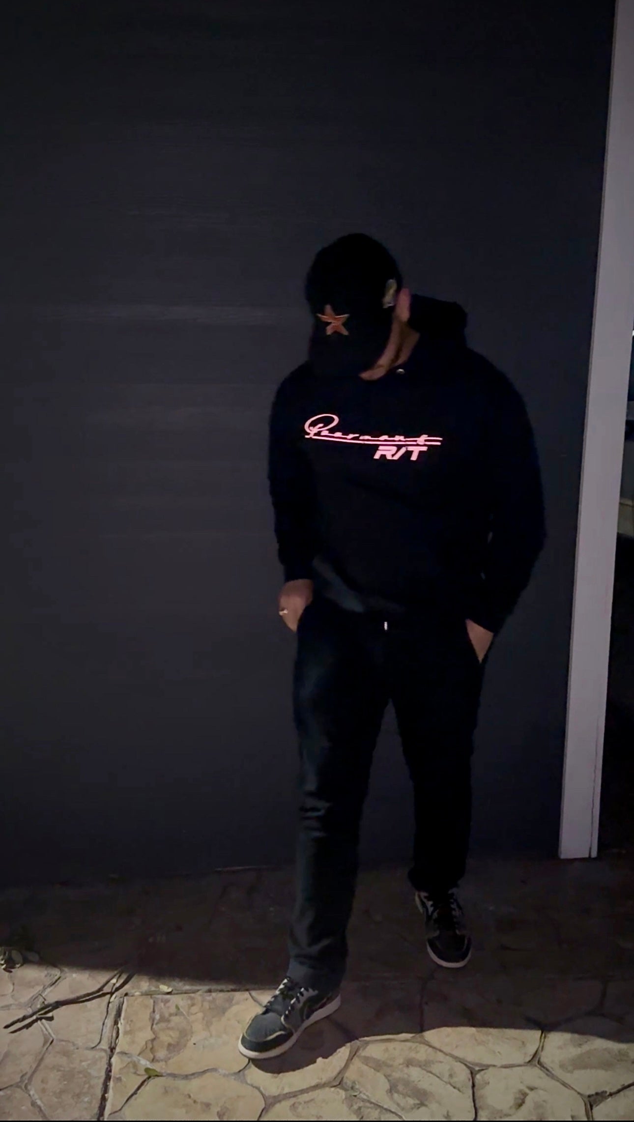 PoorMans R/T Logo (Red Reflective) Hoodie