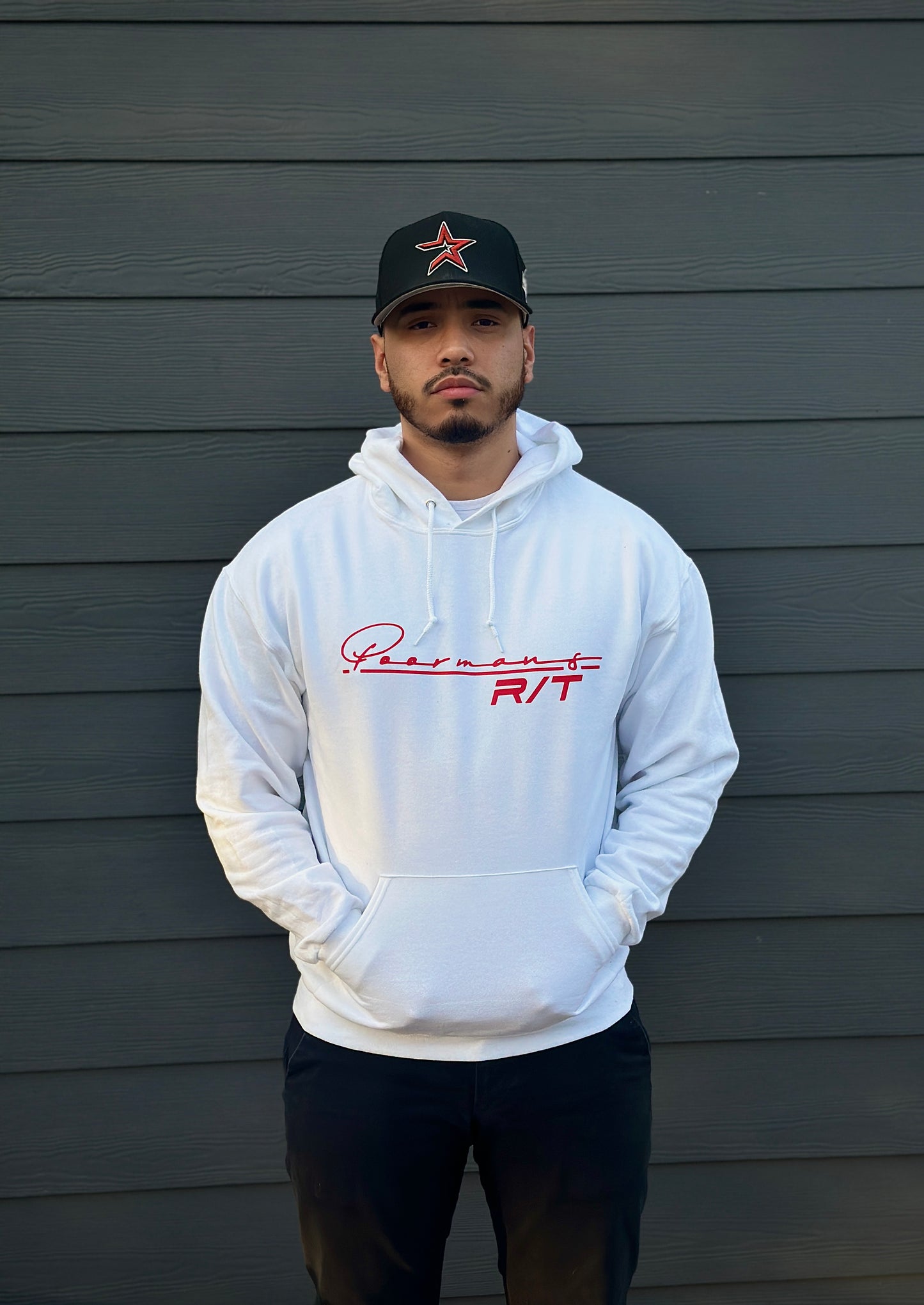 PoorMans R/T Logo (Red Reflective) Hoodie